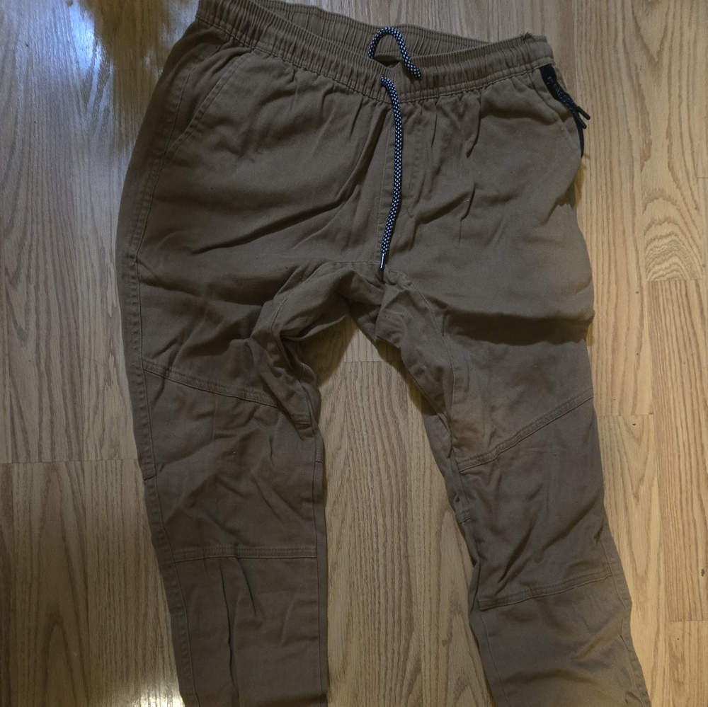 rue 21 tan jogger pants